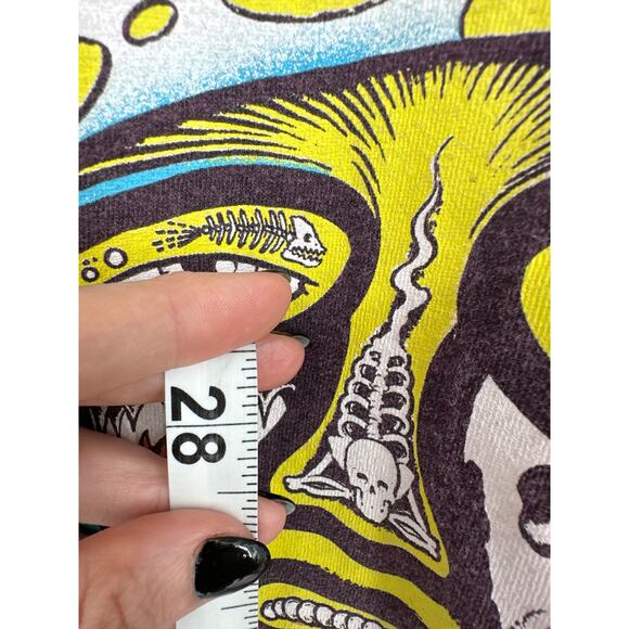 Sublime Shirt Mens XL Purple Sun 40 Oz Freedom Graphic Tee Music Band 90s - Picture 4 of 6